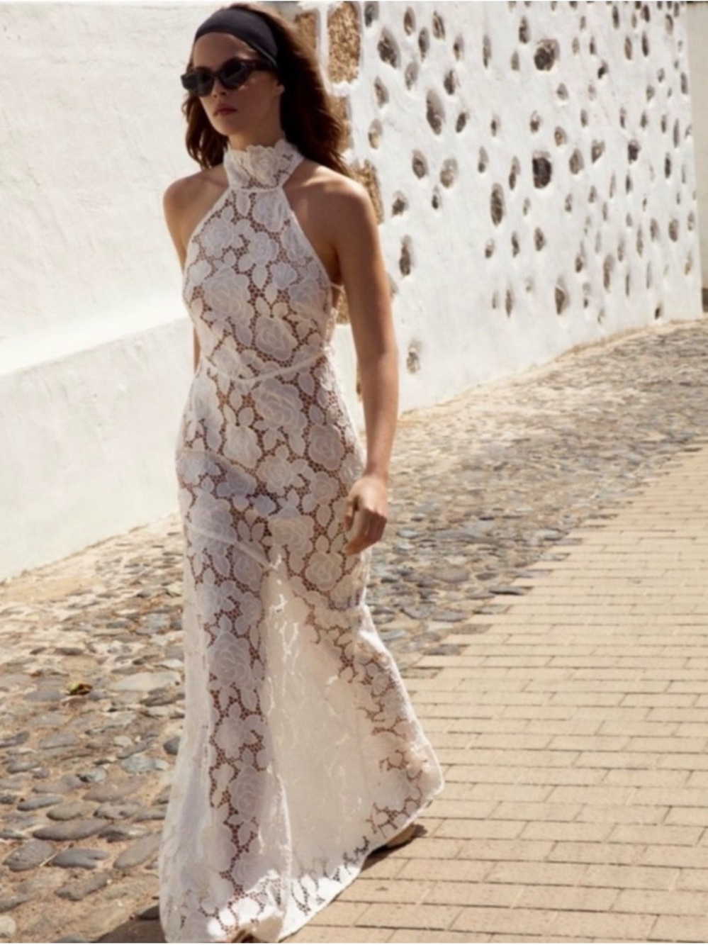 For Love and Lemons Astoria Lace Maxi Dress Size XXS
